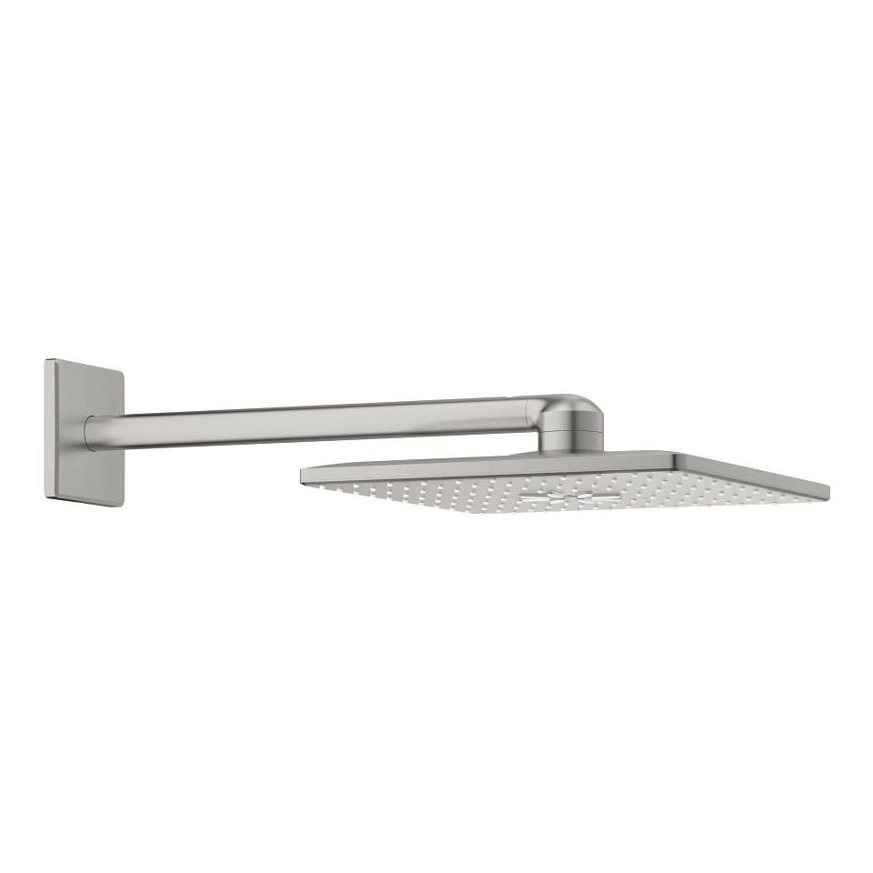 GROHE Rainshower SmartActive 310 Cube Kopfbrause-Set 430 mm, 2 Strahlarten #26479DC0 - supersteel