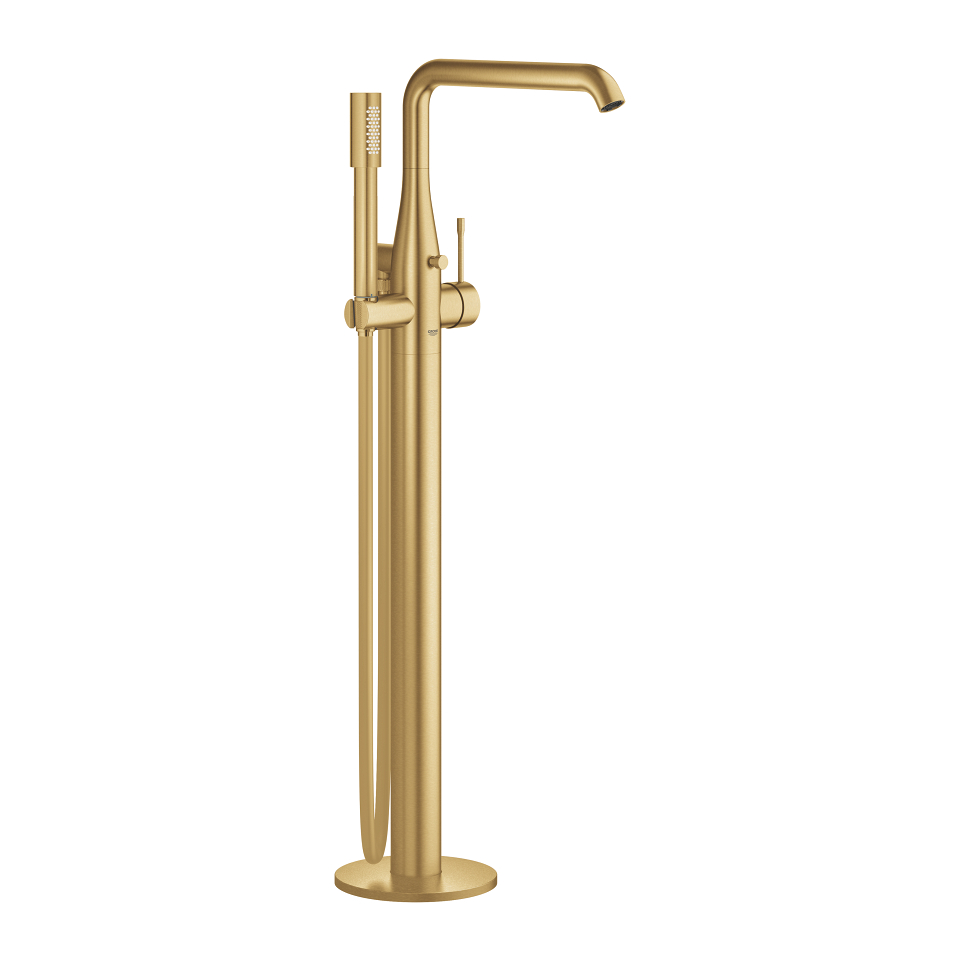 GROHE Essence Einhand-Wannenbatterie 1/2″ Bodenmontage #23491GN1 - cool sunrise gebürstet