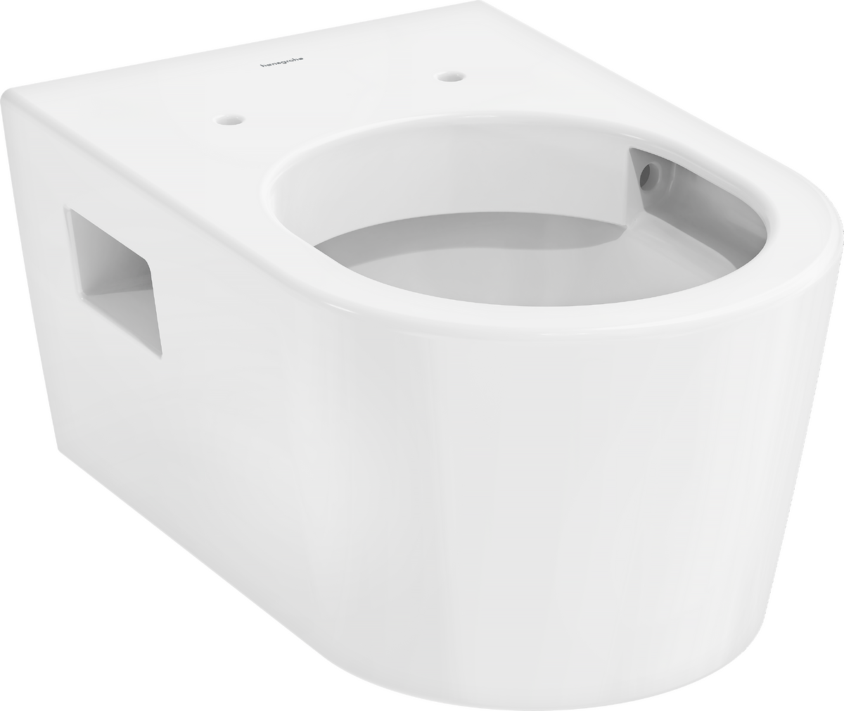 HANSGROHE EluPura Original S Wand WC 540 AquaChannel Flush #60142450 - Weiß