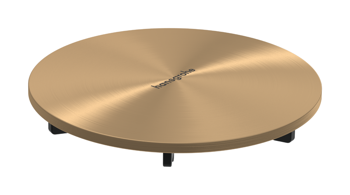 HANSGROHE RainDrain Staro Fertigset Ablaufgarnitur für Duschwanne #60058140 - Brushed Bronze