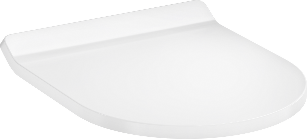 HANSGROHE EluPura S WC-Sitz mit SoftClose und QuickRelease, Slim #60200450 - Weiß