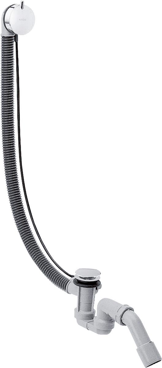 HANSGROHE Komplettset Ablauf- und Überlaufgarnitur für Sonderwannen #58318670 - Mattschwarz