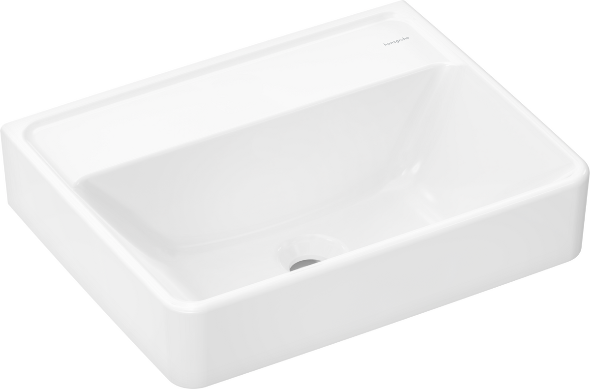 HANSGROHE Xanuia Q Handwaschbecken 500/390 ohne Hahnloch und Überlauf #60234450 - Weiß