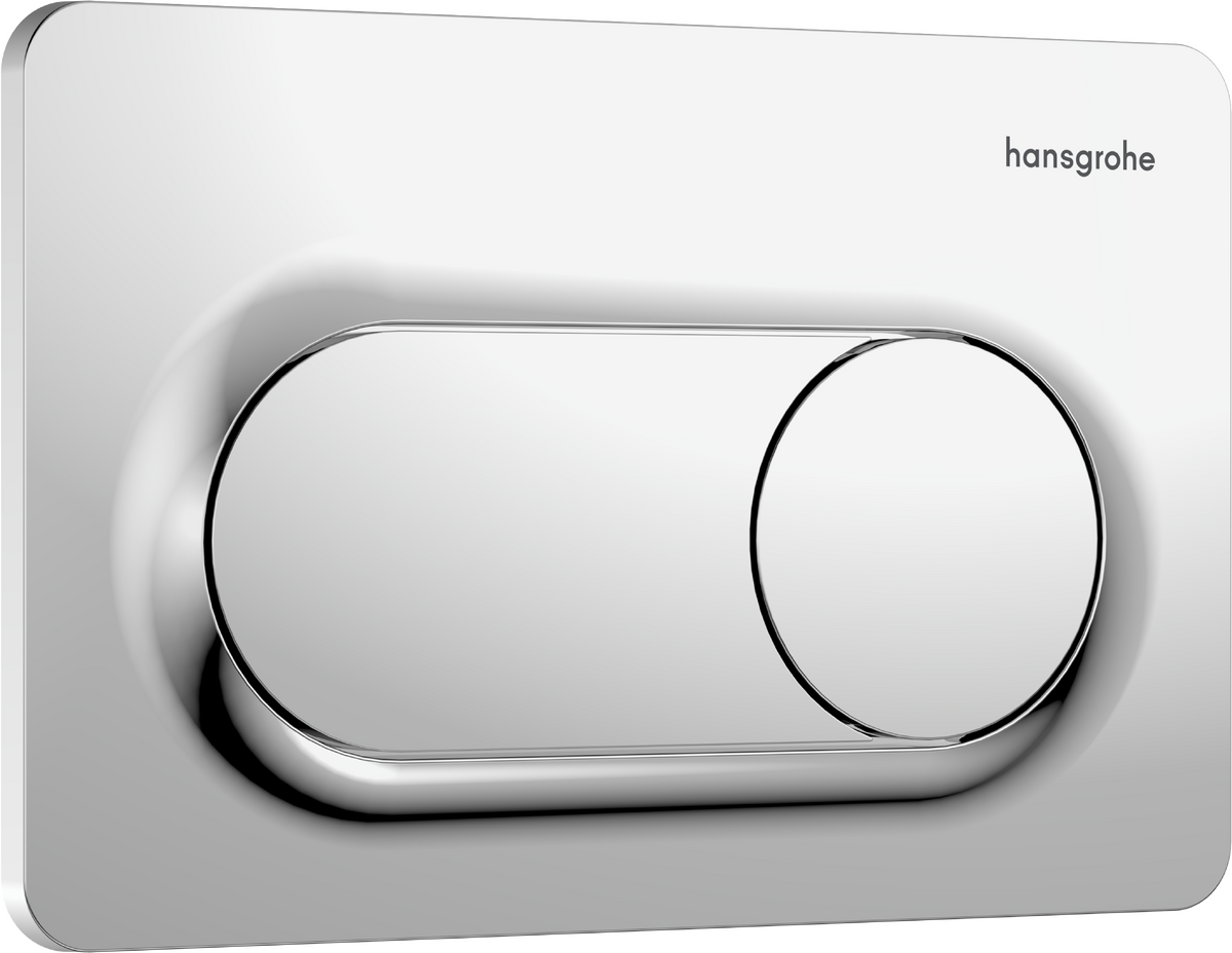 HANSGROHE iFrame Original S Betätigungsplatte für 2-Mengen-Spülung #66002000 - Chrom