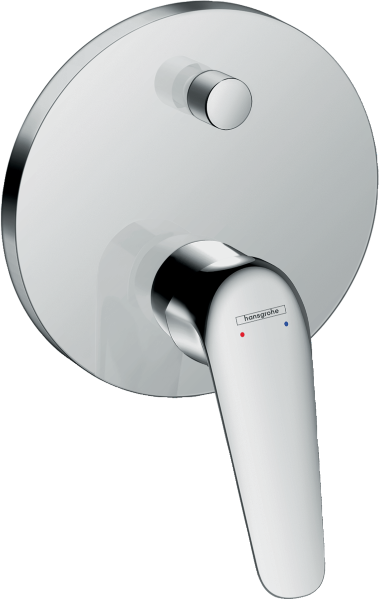 HANSGROHE Novus Einhebel-Wannenmischer Unterputz mit integrierter Sicherungskombination nach EN1717 für iBox universal #71046000
