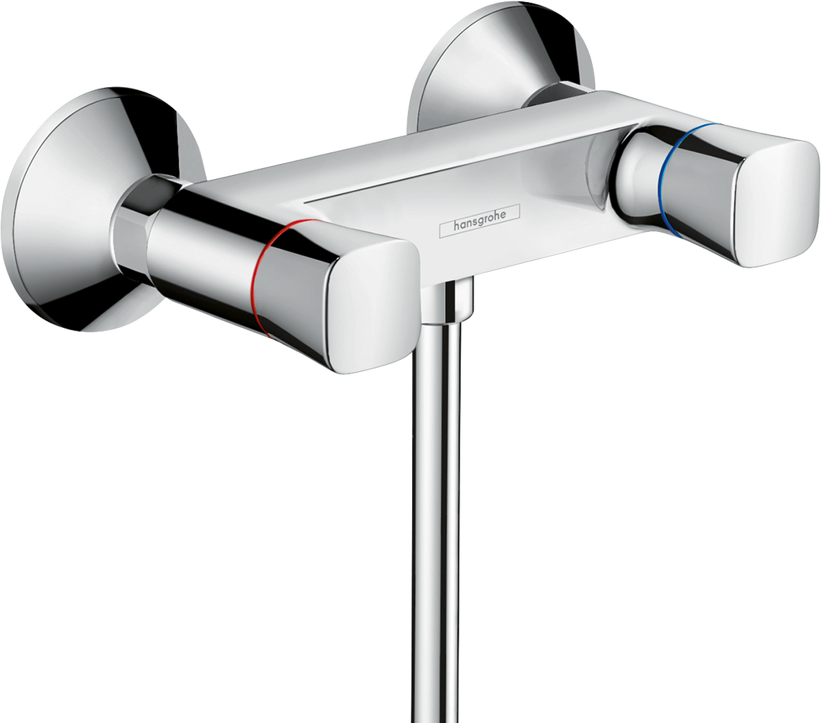 HANSGROHE Logis 2-Griff Brausemischer Aufputz #71263000 - Chrom