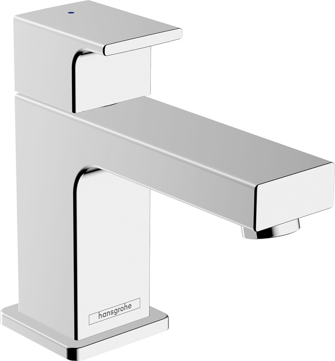 HANSGROHE Vernis Shape Standventil 70 mit Hebelgriff für Kaltwasser oder vorgemischtes Wasser ohne Ablaufgarnitur #71592000 - Chrom