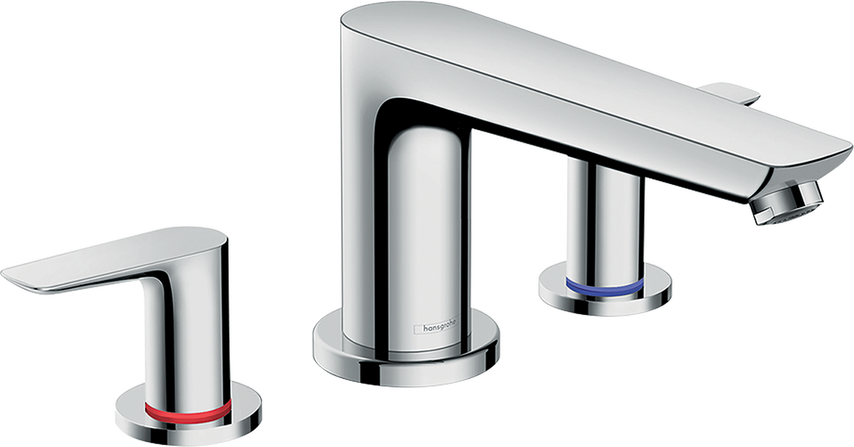 HANSGROHE Talis E 3-Loch Wannenrandarmatur #71747000 - Chrom