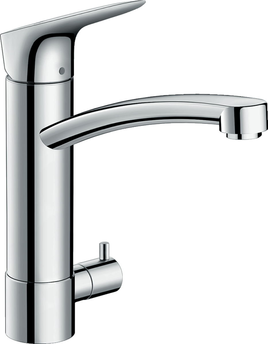 HANSGROHE Logis M31 Einhebel-Küchenmischer 220, Geräteabsperrventil, 1jet #71834000