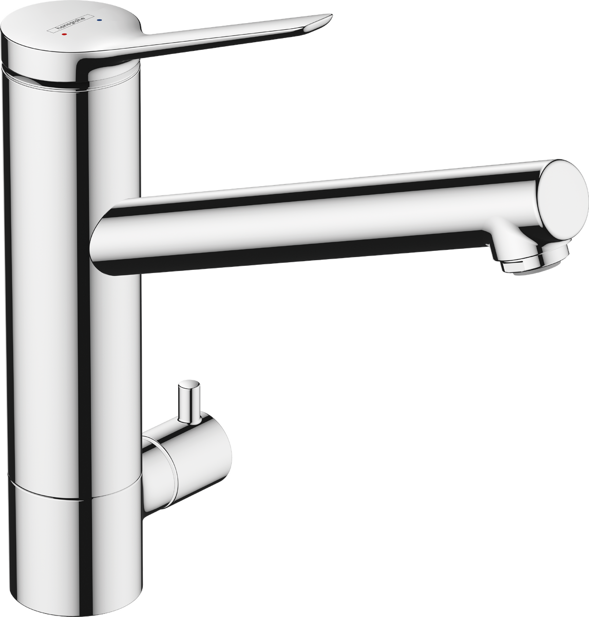 HANSGROHE Zesis M33 Einhebel-Küchenmischer 200, Geräteabsperrventil, CoolStart, 1jet #74807000 - Chrom