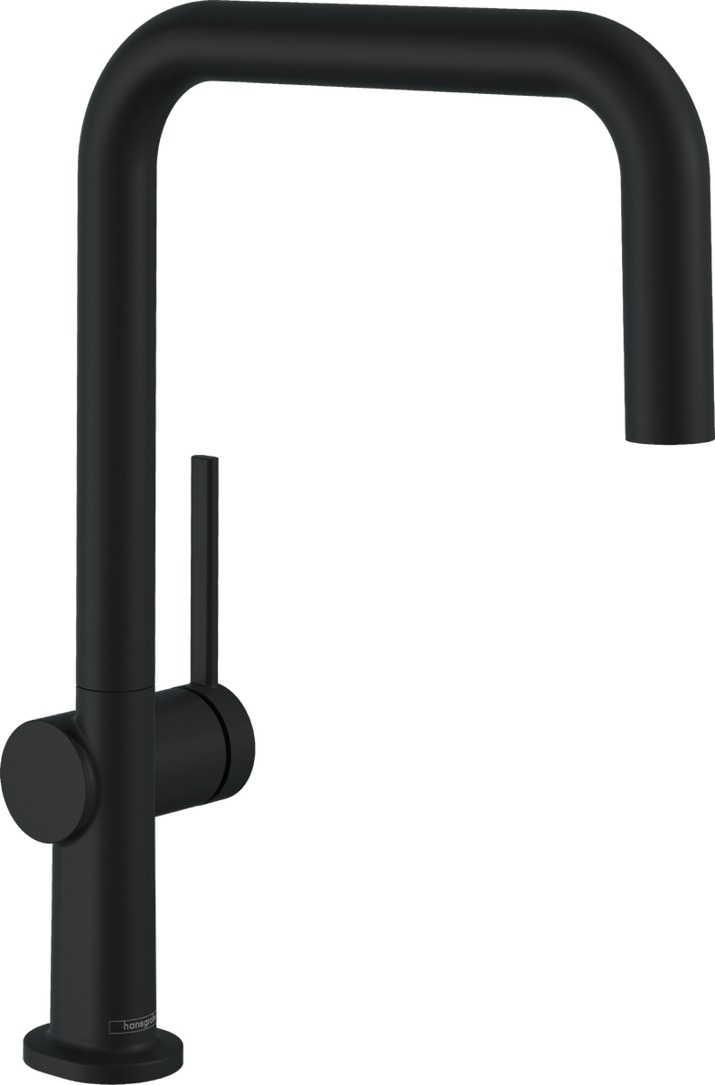 HANSGROHE Talis M54 Einhebel-Küchenmischer U 220, 1jet #72806670 - Mattschwarz