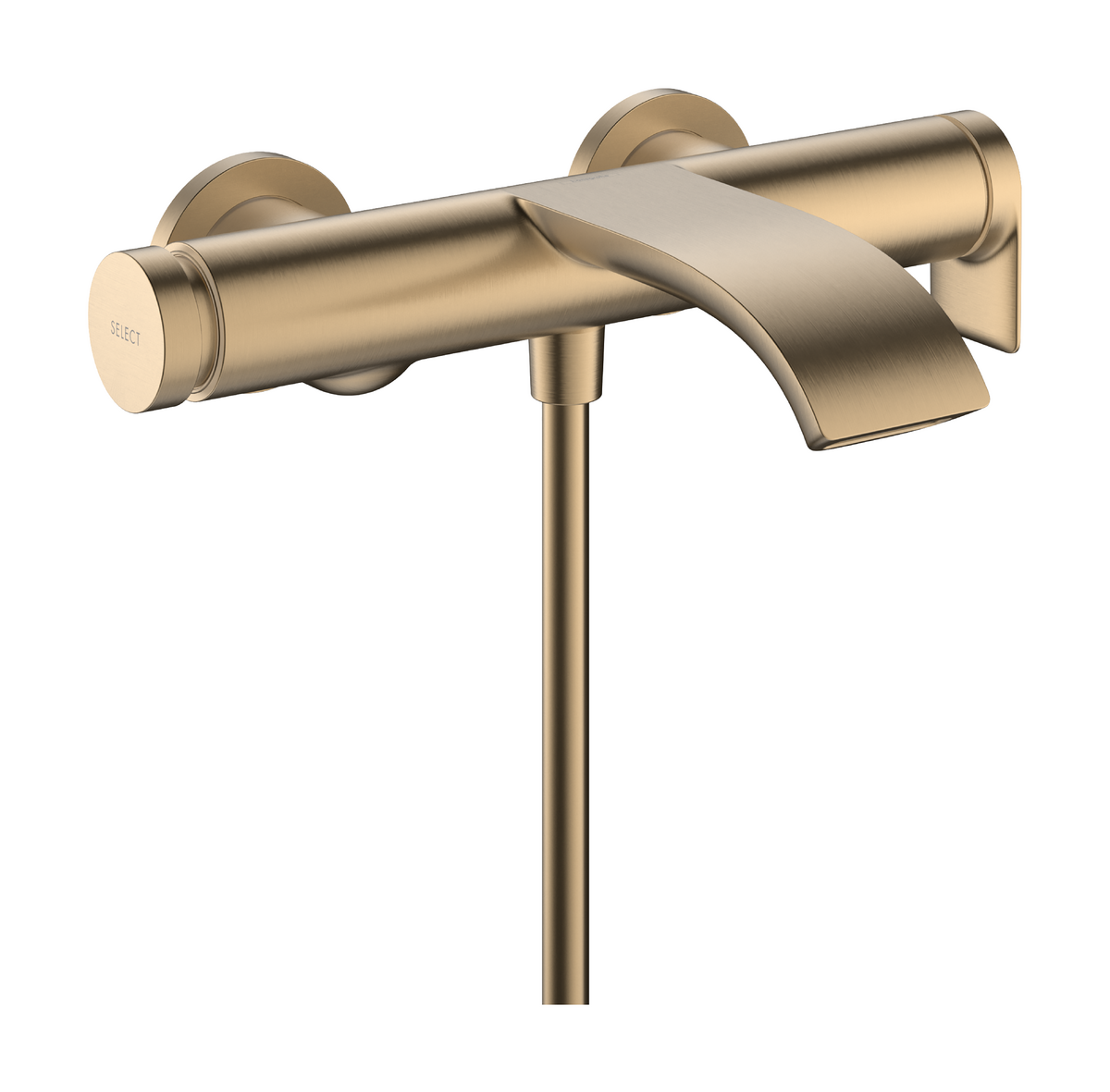 HANSGROHE Vivenis Einhebel-Wannenmischer Aufputz #75420140 - Brushed Bronze