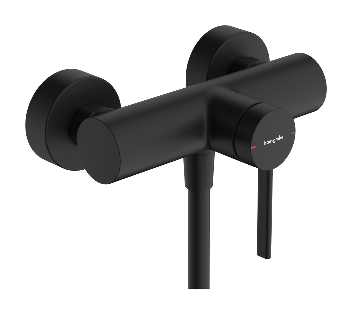 HANSGROHE Zesis S Einhebel-Brausemischer Aufputz #74621670 - Mattschwarz