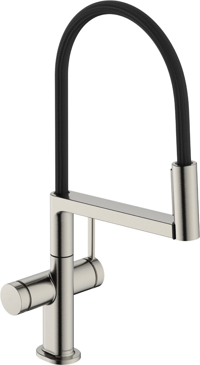 HANSGROHE Talis Select M54 PowderSpray Einhebel-Küchenmischer Semi-Pro, 3jet #72861800 - Edelstahl Finish