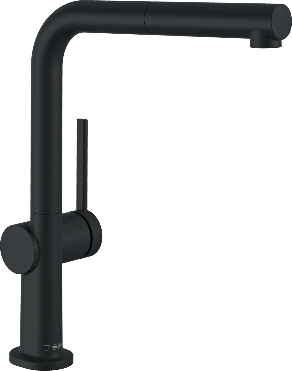 HANSGROHE Talis M54 Einhebel-Küchenmischer 270, Ausziehauslauf, 1jet #72808670 - Mattschwarz