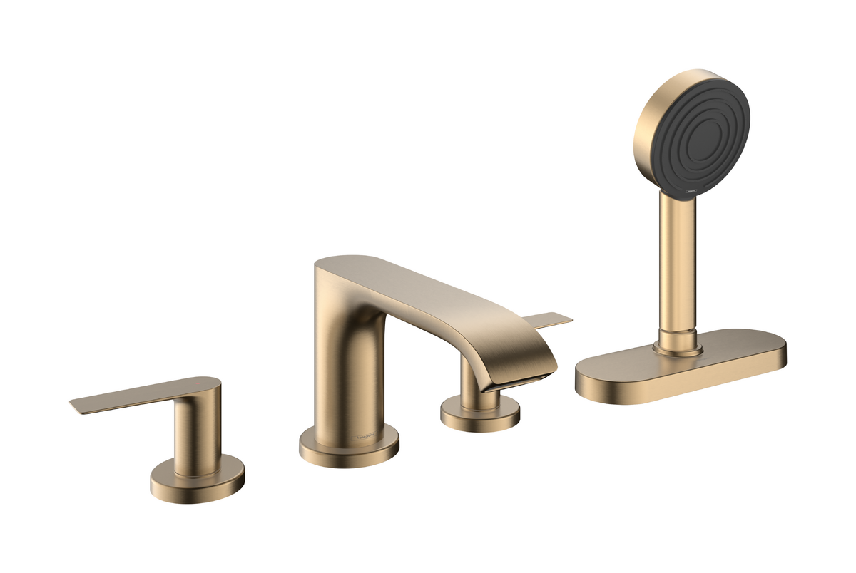 HANSGROHE Vivenis 4-Loch Wannenrandarmatur mit sBox #75444140 - Brushed Bronze