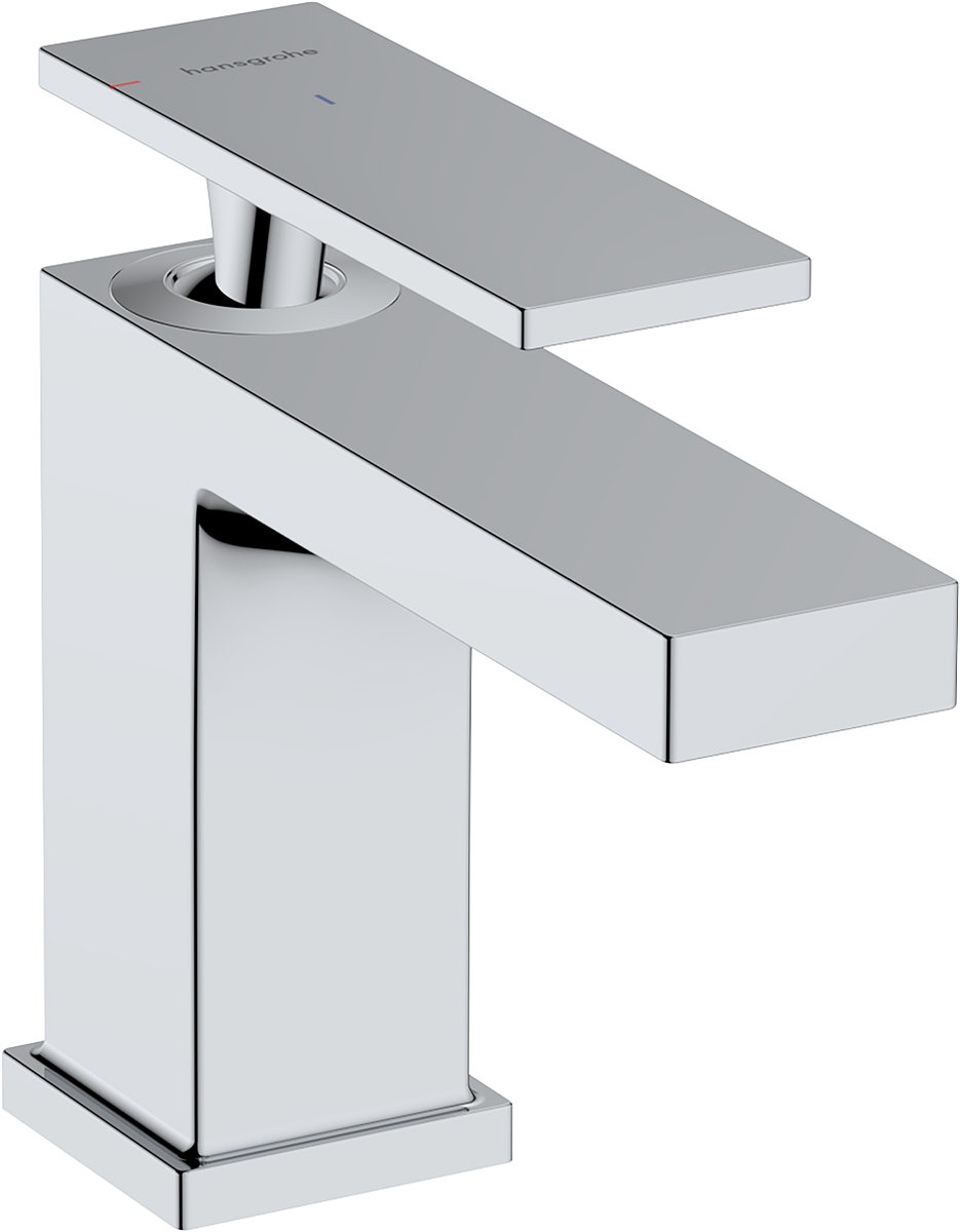 HANSGROHE Tecturis E Einhebel-Waschtischmischer 80 CoolStart EcoSmart+ ohne Ablaufgarnitur #73001000 - Chrom