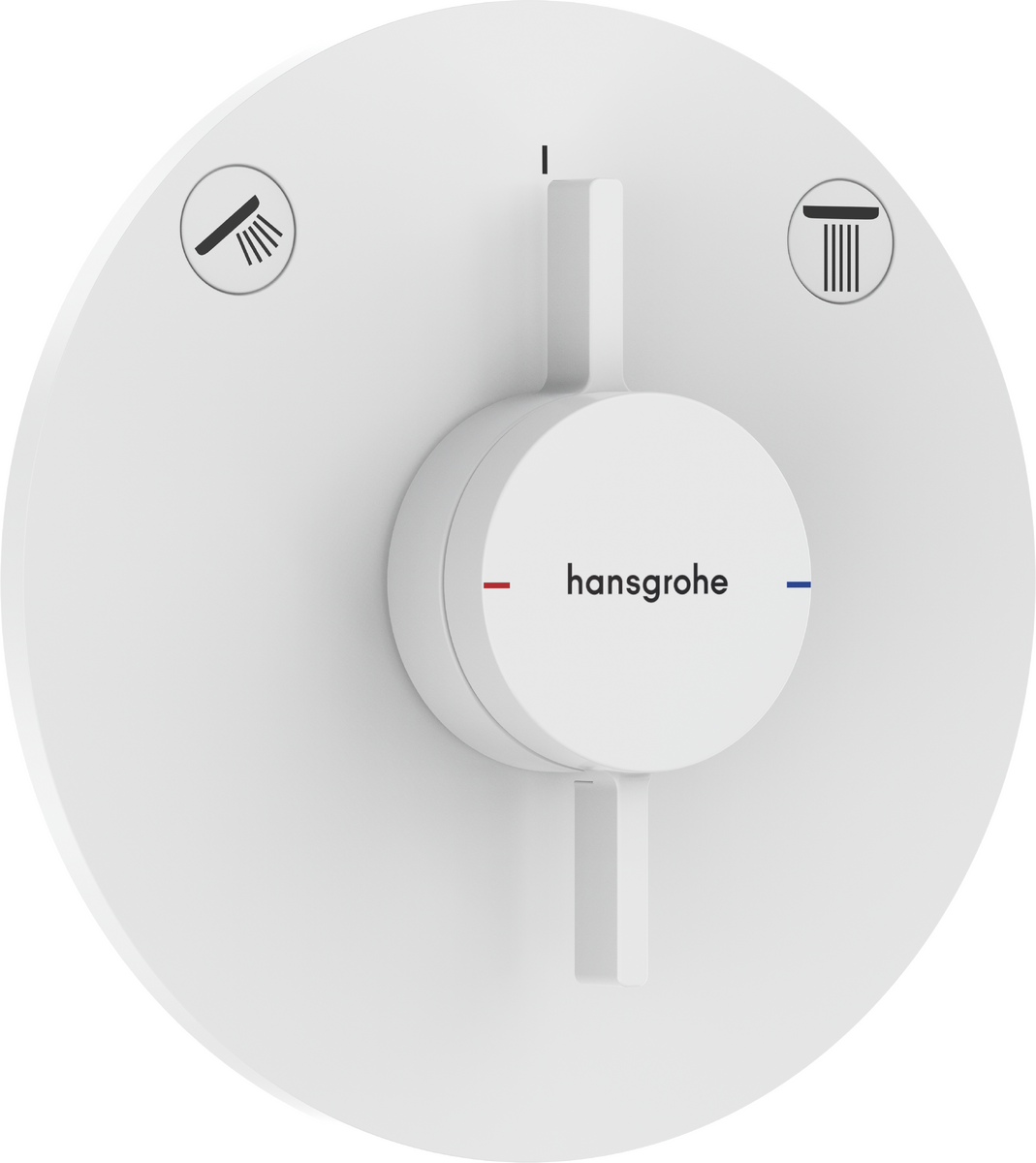 HANSGROHE DuoTurn S Mischer Unterputz für 2 Verbraucher #75418700 - Mattweiß