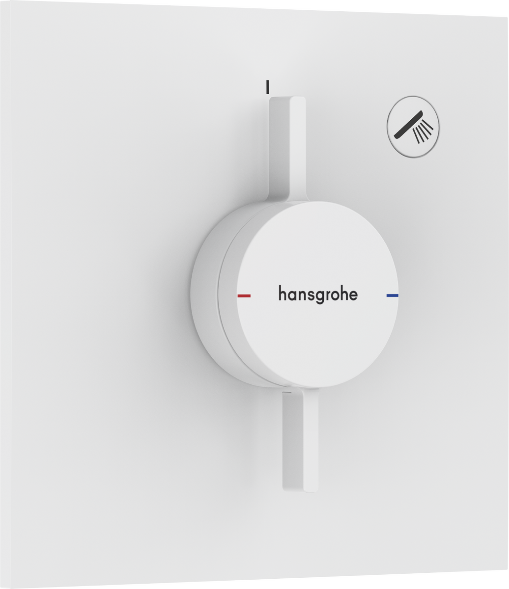 HANSGROHE DuoTurn E Mischer Unterputz für 1 Verbraucher #75617700 - Mattweiß