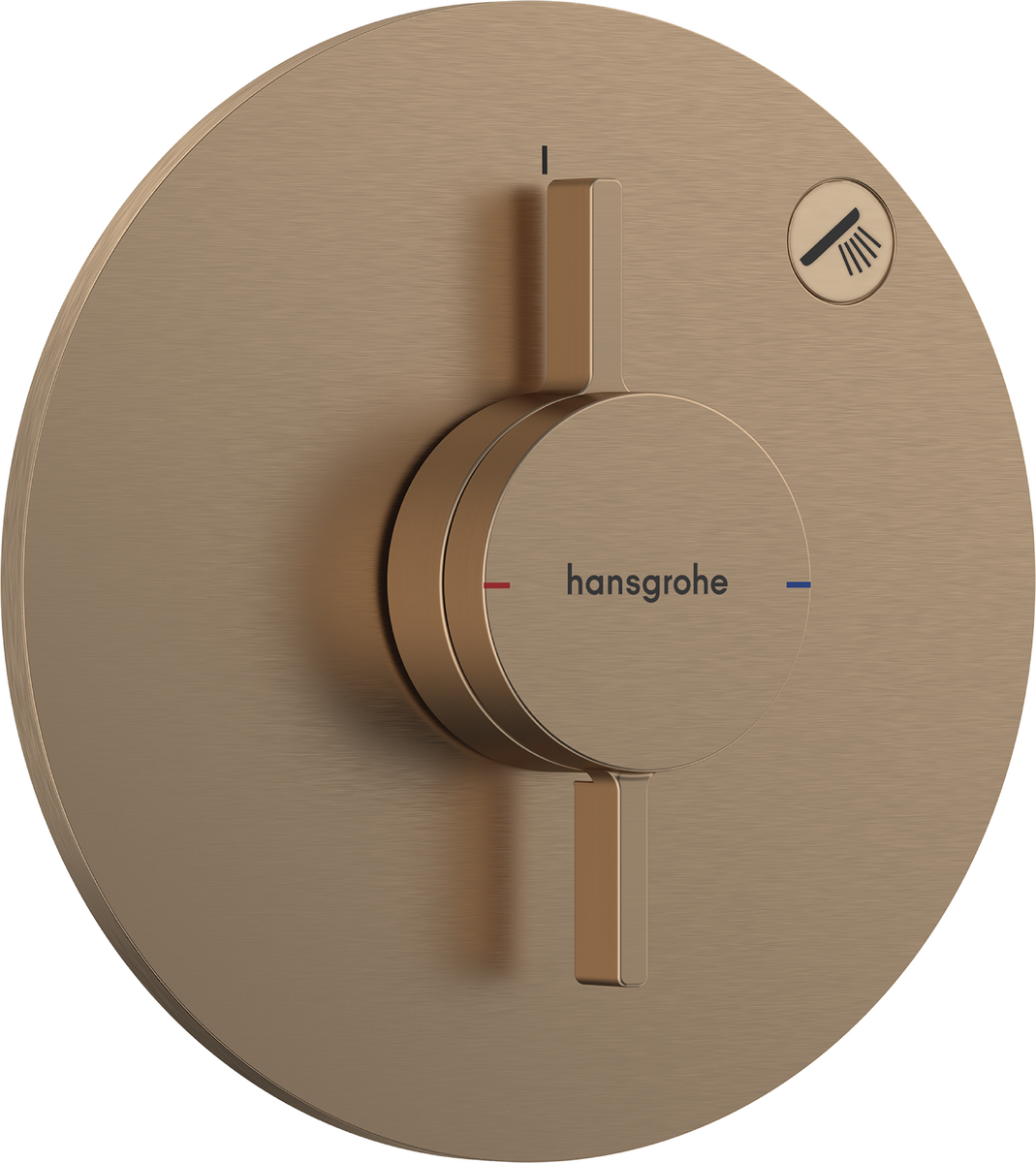 HANSGROHE DuoTurn S Mischer Unterputz für 1 Verbraucher #75618140 - Brushed Bronze