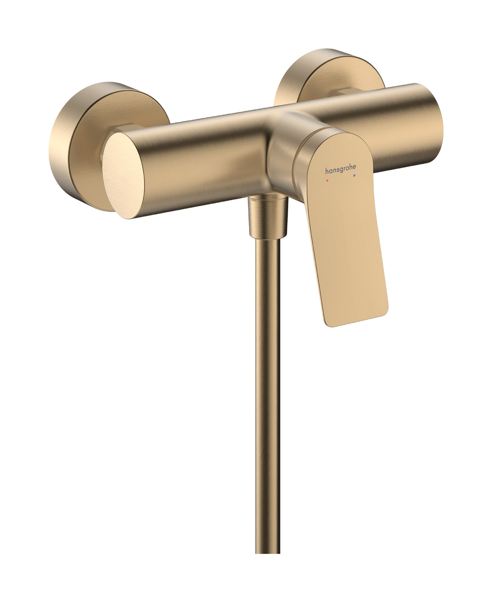 HANSGROHE Vivenis Einhebel-Brausemischer Original Aufputz #75623140 - Brushed Bronze