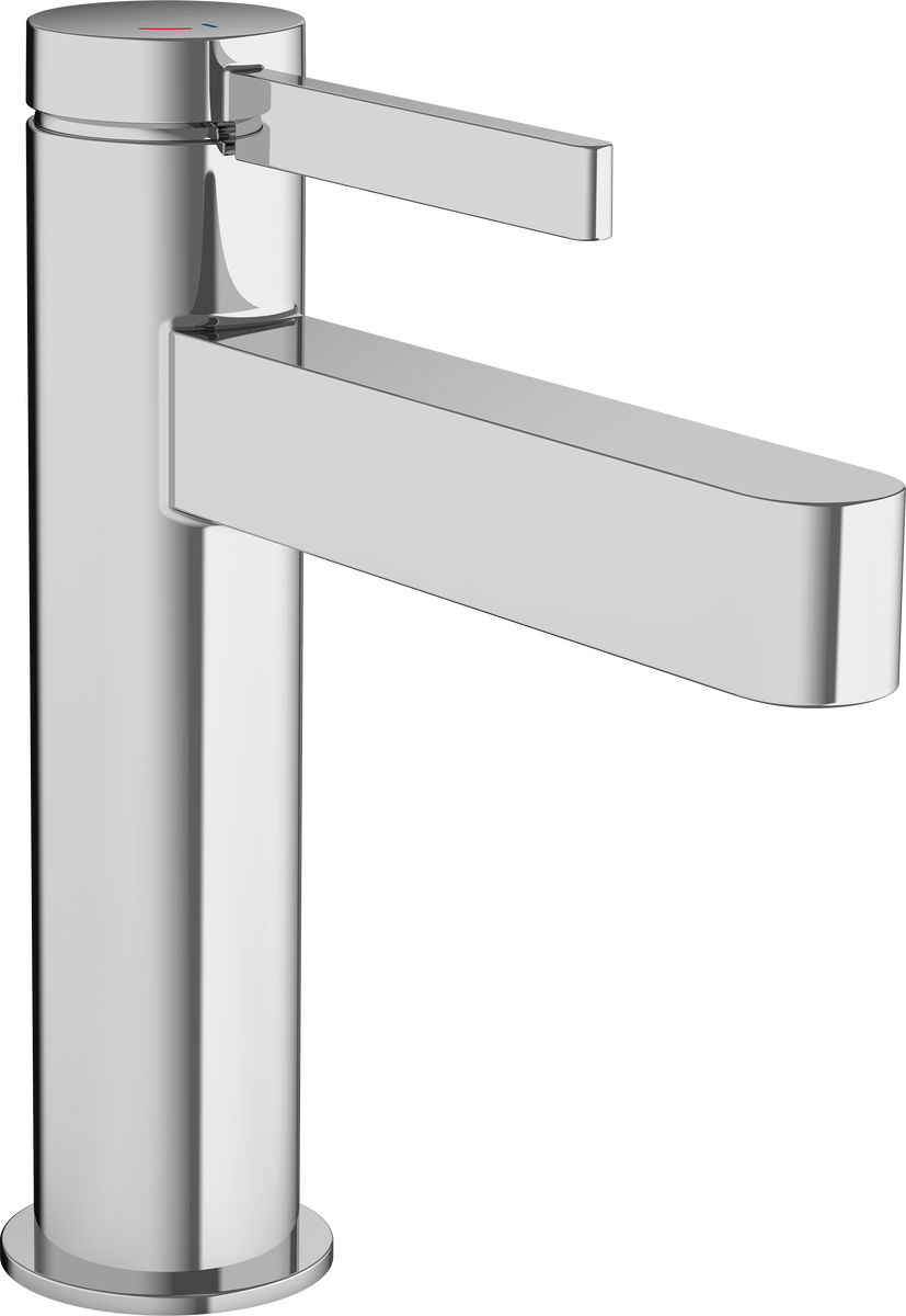 HANSGROHE Finoris Einhebel-Waschtischmischer 110 CoolStart mit Zugstangen-Ablaufgarnitur #76025000 - Chrom
