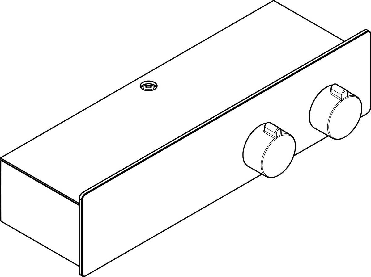 HANSGROHE Thermostat #87701700 - Mattweiß