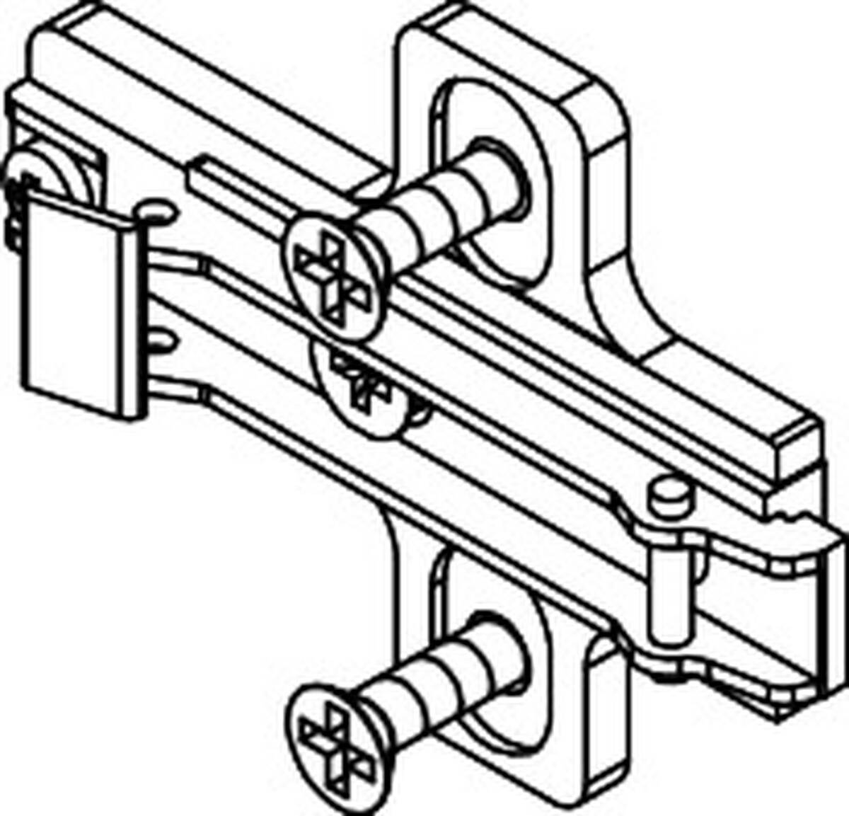 HANSGROHE Montageschienenset #92060000