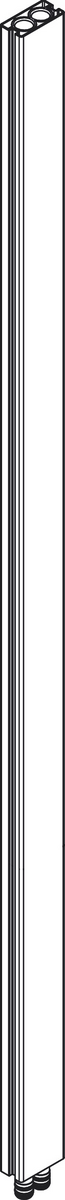 HANSGROHE Rohr inkl. Abdeckung (1000 mm) #92467000 - Chrom