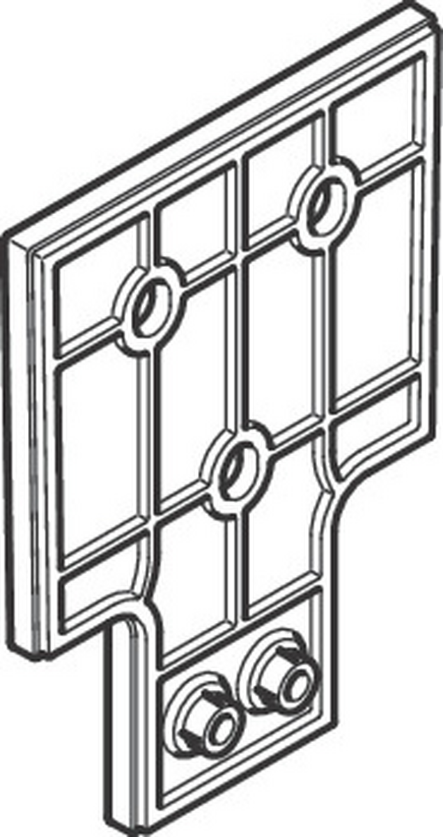 HANSGROHE Fliesenausgleichsscheibe 7 mm #92679000 - Chrom