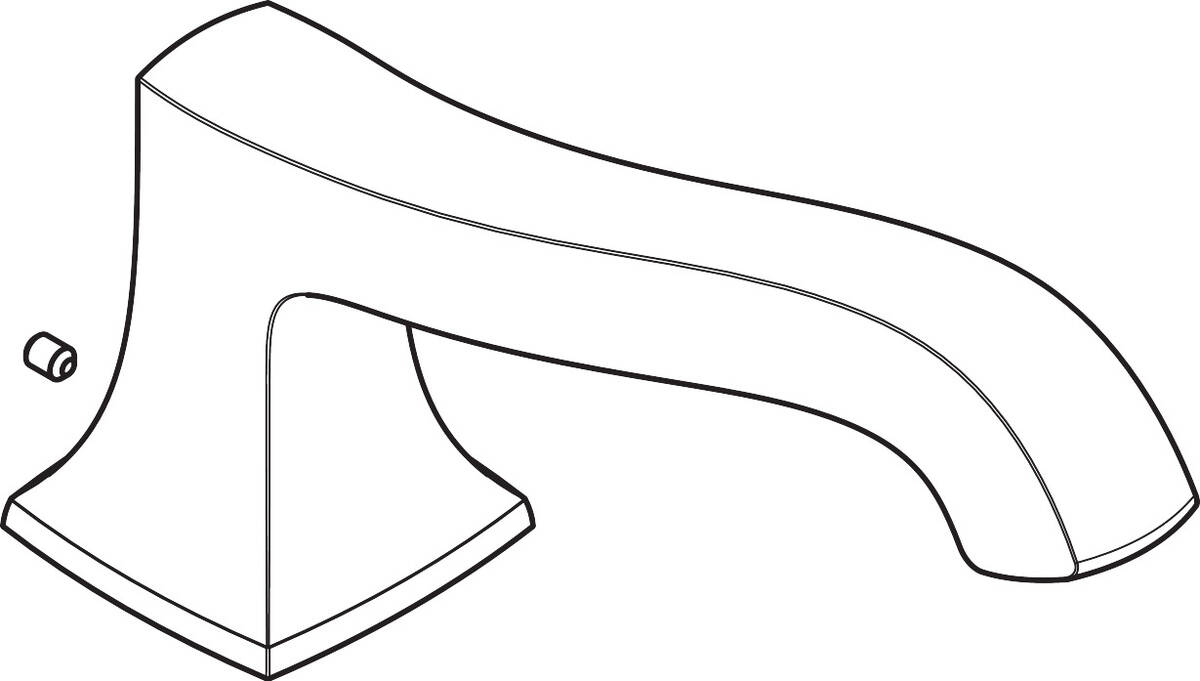 HANSGROHE Auslauf kpl. #92939000 - Chrom
