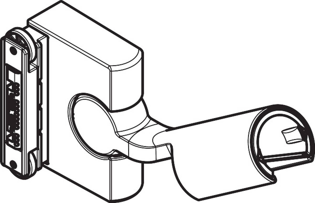 HANSGROHE Schieber kompl. #93100700 - Mattweiß