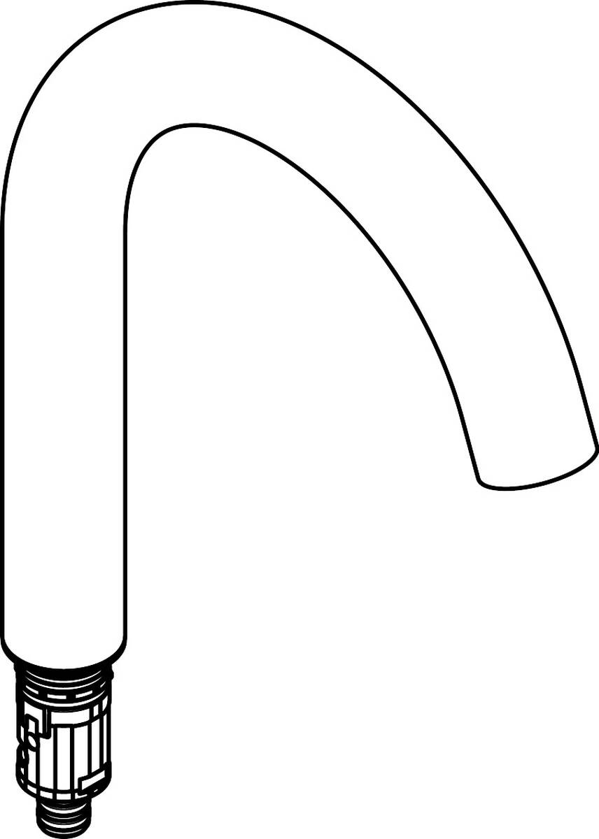 HANSGROHE Auslauf kpl. #93247000 - Chrom