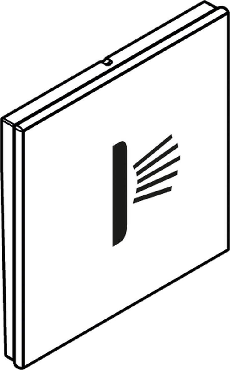 HANSGROHE Symbol Seitenbrause #93304610 - Schwarz