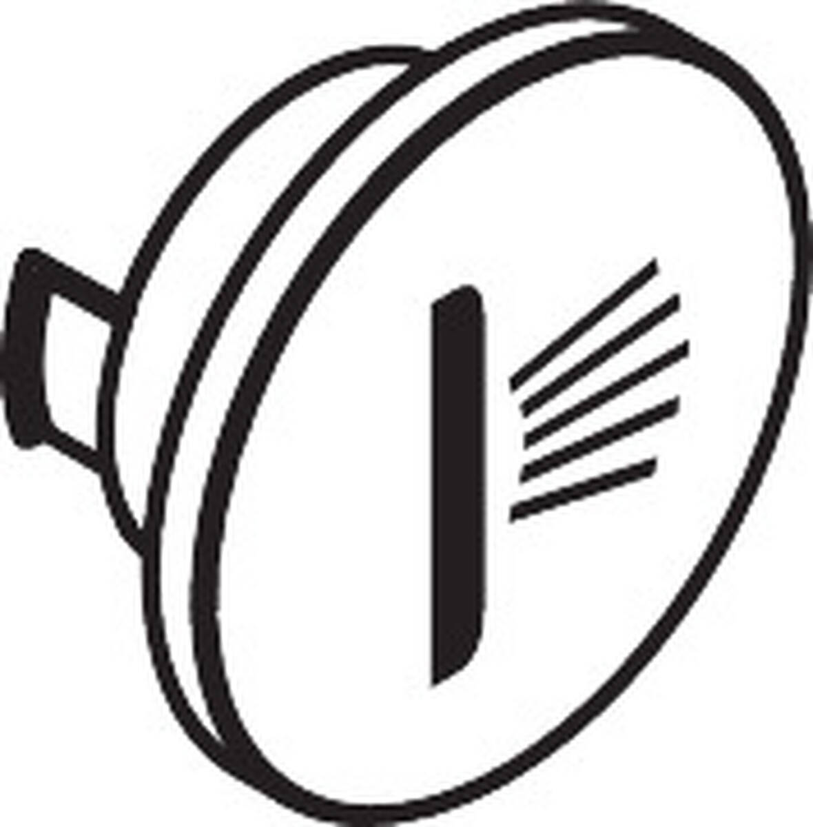 HANSGROHE Symbol Seitenbrause #93334000 - Chrom
