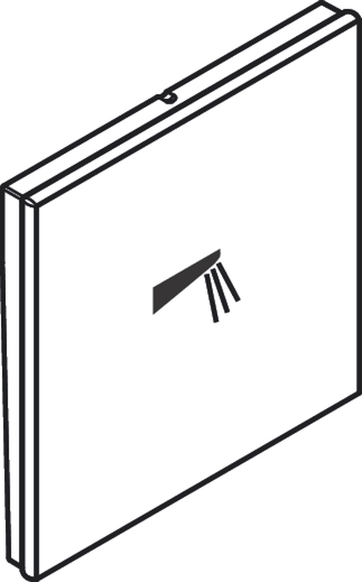 HANSGROHE Symbol Schulterbrause #93498000 - Chrom