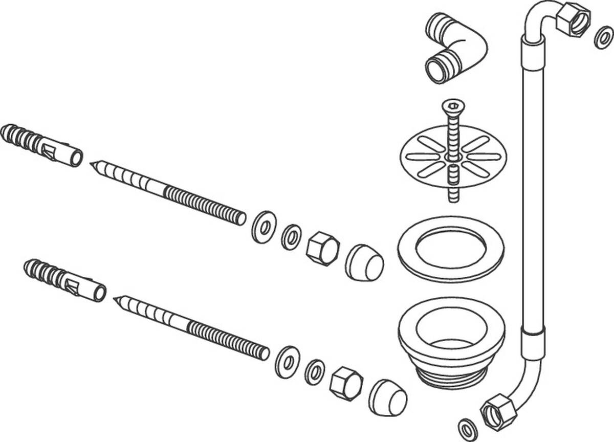 HANSGROHE Montagesatz #94735006