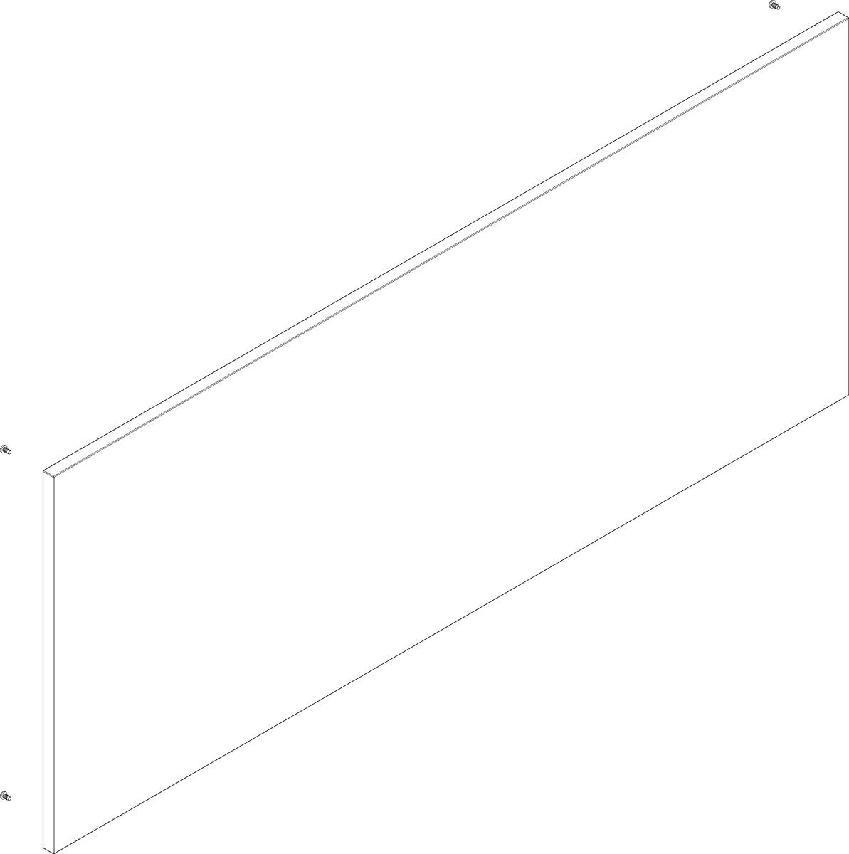 HANSGROHE Möbelfront #97089700 - Mattweiß