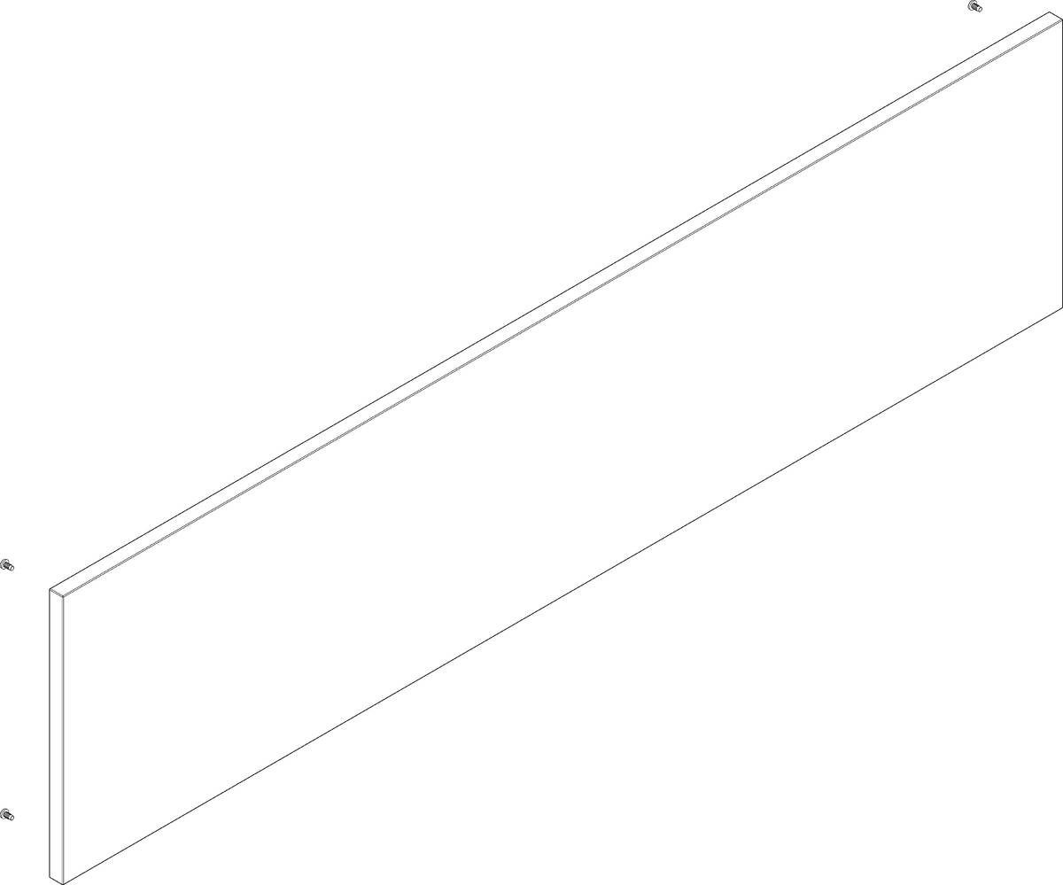 HANSGROHE Möbelfront #98027700 - Mattweiß