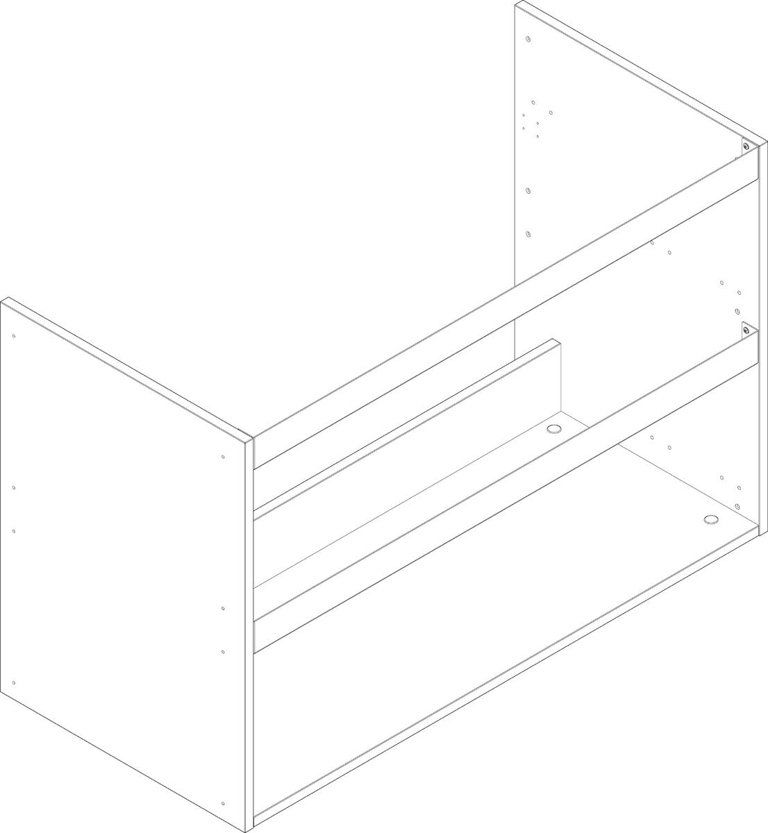 HANSGROHE Möbelkorpus #98019000