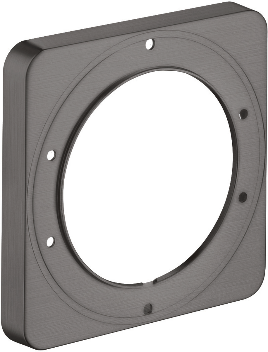 HANSGROHE Verlängerungsrosette #98860340 - Brushed Black Chrome