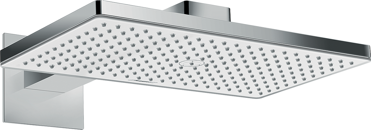 HANSGROHE Rainmaker Select Kopfbrause 460 1jet mit Brausearm #24003400 - Weiß/Chrom