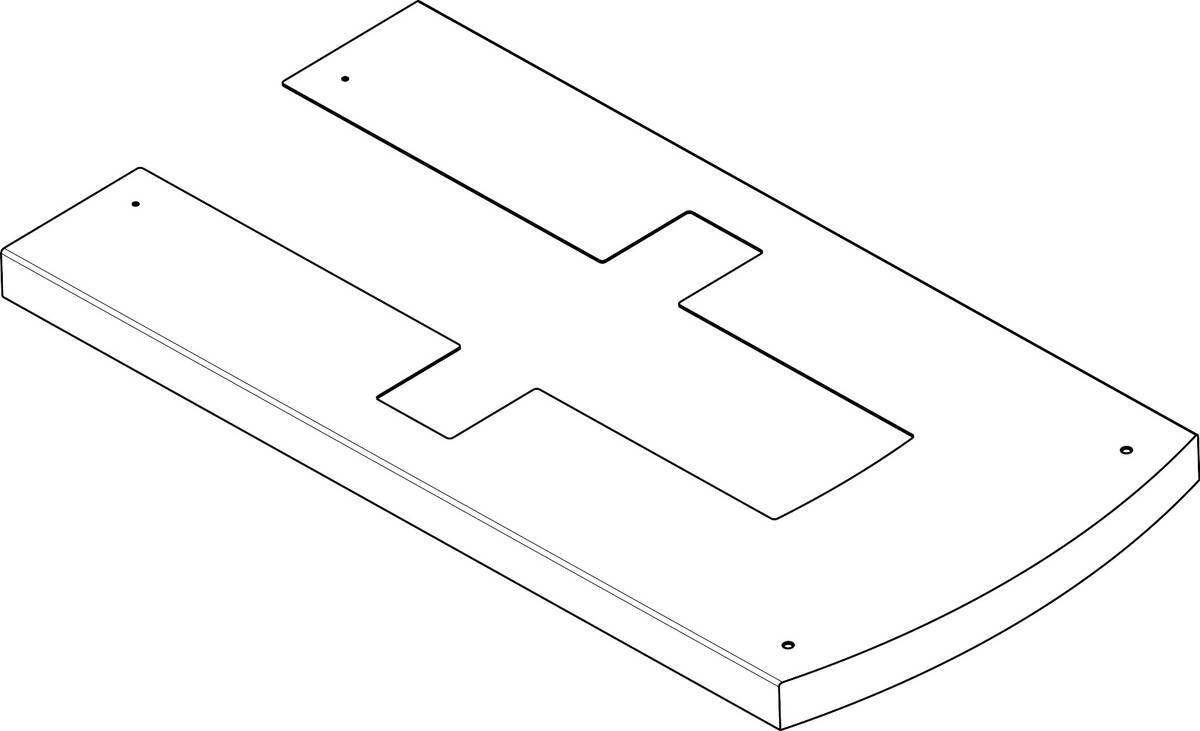 HANSGROHE Abdeckung #92556000 - Chrom