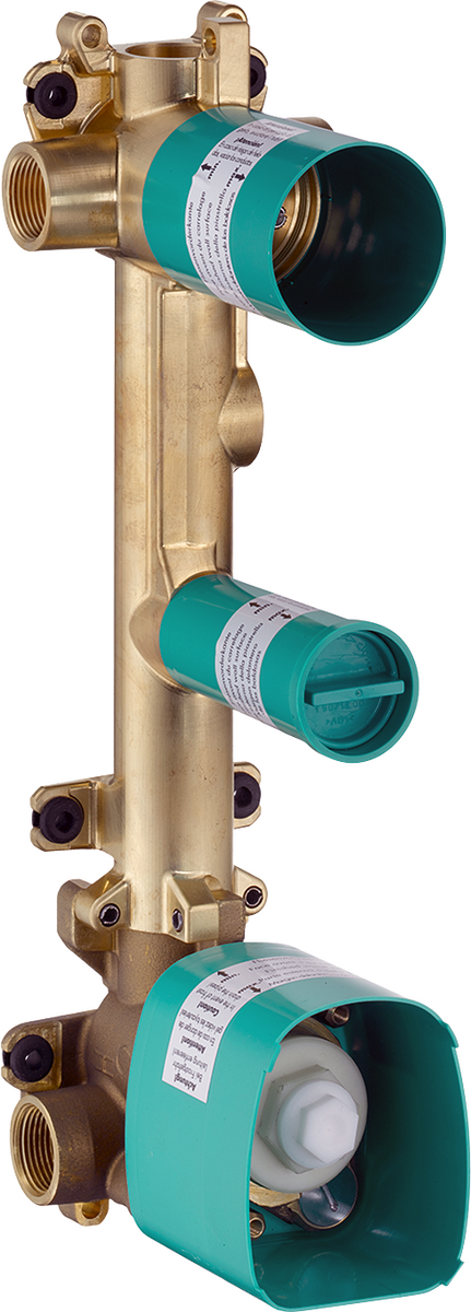 HANSGROHE AXOR Citterio E Grundkörper für Thermostatmodul 380/120 Unterputz für 2 Verbraucher #36701180