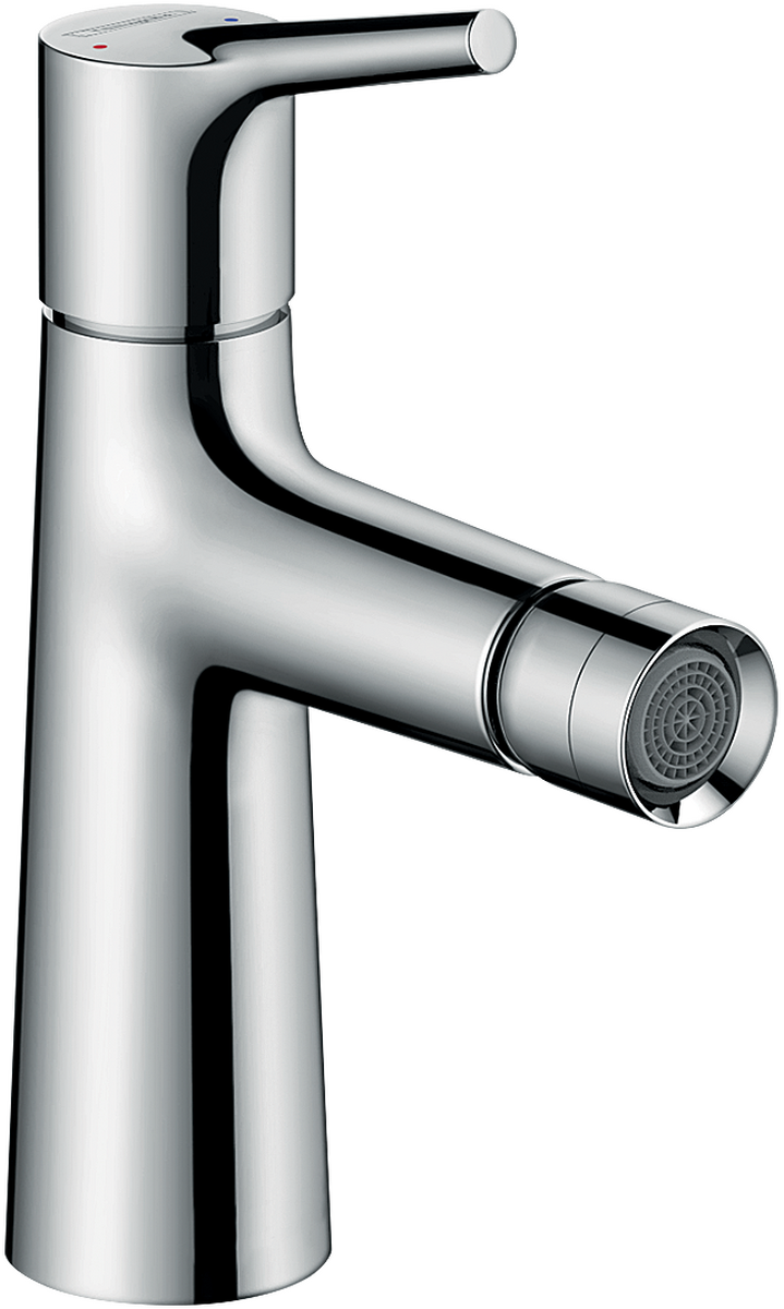 HANSGROHE Talis S Einhebel-Bidetmischer mit Zugstangen-Ablaufgarnitur #72200000 - Chrom