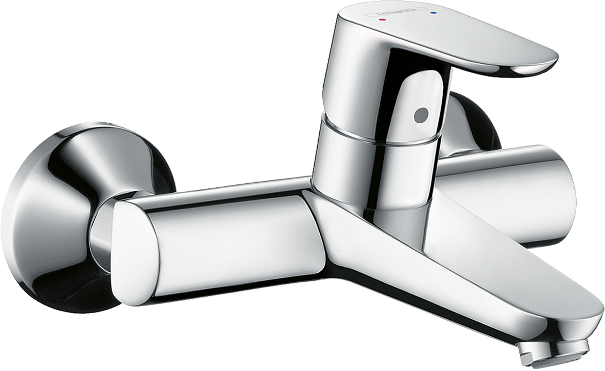 HANSGROHE Focus Einhebel-Waschtischmischer Aufputz für Wandmontage #31923000 - Chrom