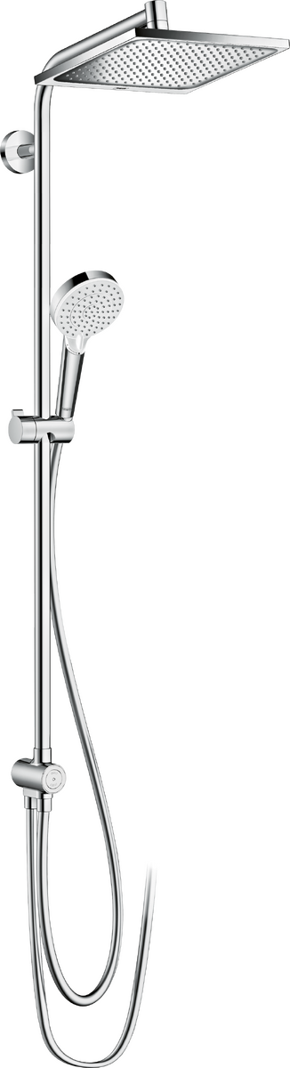 HANSGROHE Crometta E Showerpipe 240 1jet EcoSmart Reno #27289000 - Chrom