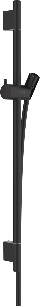 HANSGROHE Unica Brausestange S Puro 65 cm mit Isiflex Brauseschlauch 160 cm #28632670 - Mattschwarz