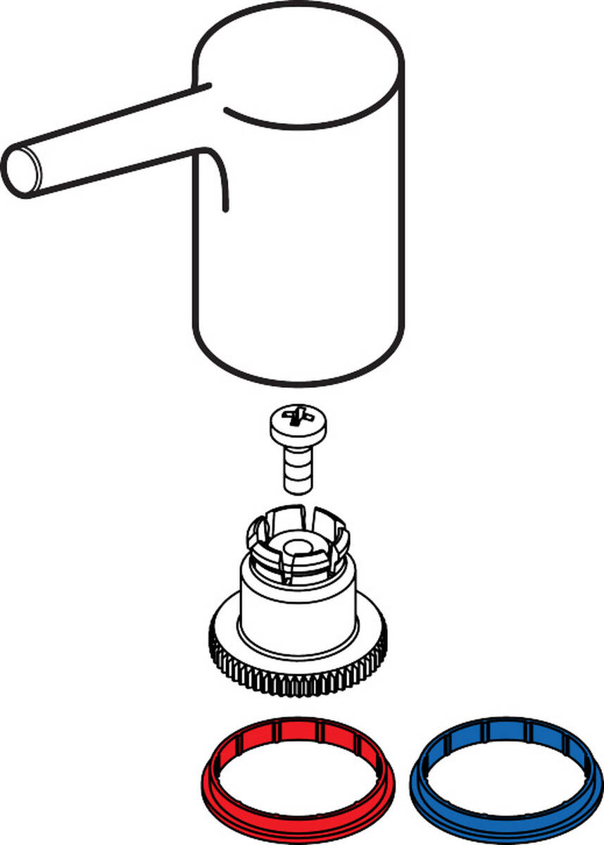 HANSGROHE Griff #92781000 - Chrom