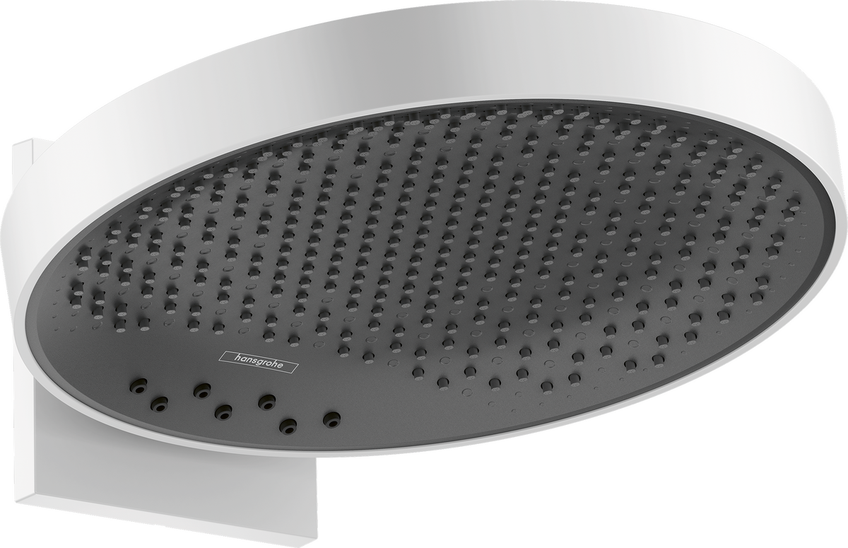 HANSGROHE Rainfinity Kopfbrause 360 3jet mit Wandanschluss #26234700 - Mattweiß